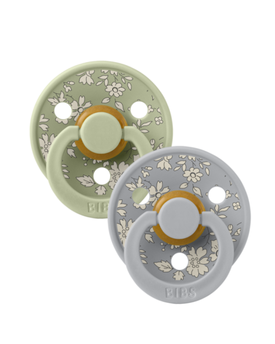 Bibs X Liberty πιπίλες σετ 2τμχ. Eloise Latex  Sage mix No1 11010103
