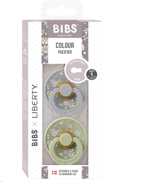 Bibs X Liberty πιπίλες σετ 2τμχ. Eloise Latex  Sage mix No1 11010103