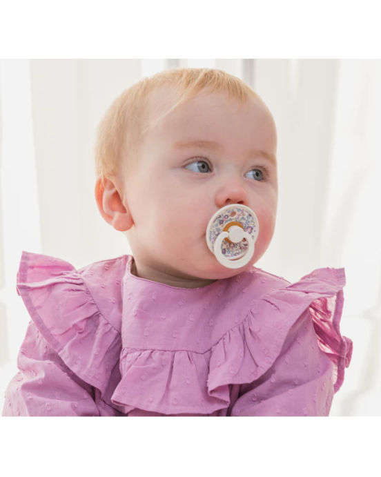 Bibs XLiberty σετ πιπίλες 2τμχ. latex Eloise blush mix No2 12011102