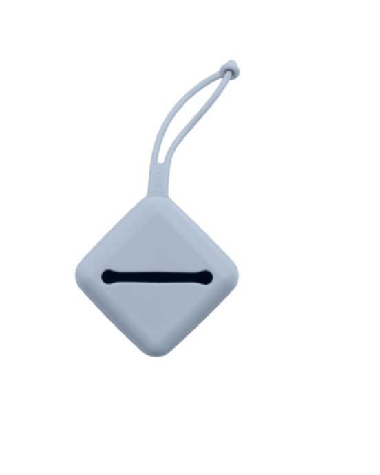 Bibs θήκη πιπίλας σιλικόνη dusty blue 4210304