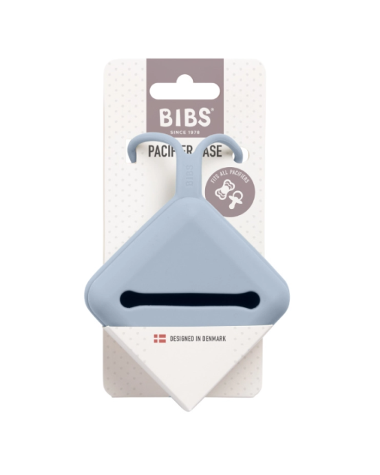 Bibs θήκη πιπίλας σιλικόνη dusty blue 4210304