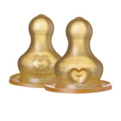 Bibs θηλές 2τμχ. για μπιμπερό latex slow flow 5000030