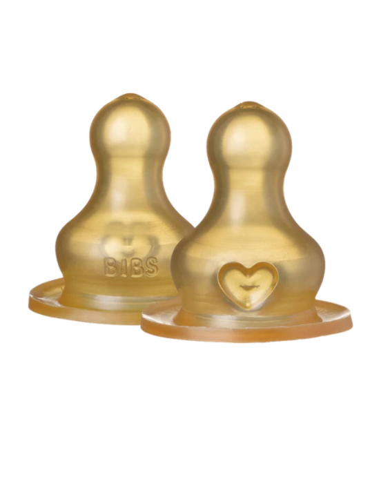 Bibs θηλές 2τμχ. για μπιμπερό latex slow flow 5000030