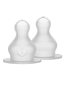 Bibs θηλές 2τμχ. για μπιμπερό round silicone slow flow 5000011