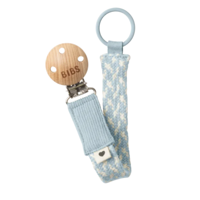 Bibs κλιπ πιπίλας blue/ivory 9401112