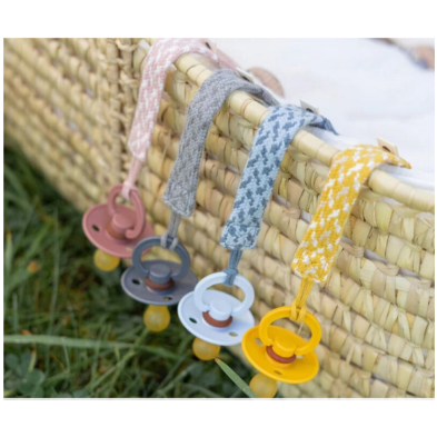 Bibs κλιπ πιπίλας blue/ivory 9401112