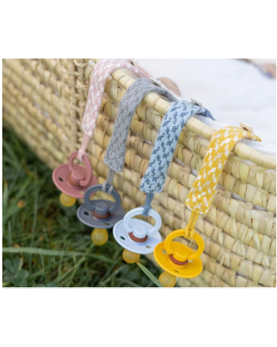Bibs κλιπ πιπίλας blue/ivory 9401112