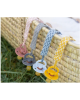 Bibs κλιπ πιπίλας blue/ivory 9401112