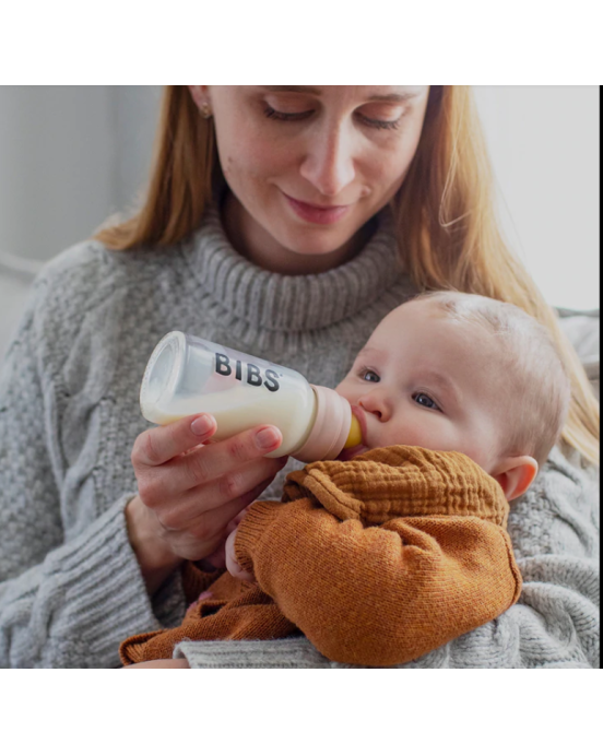 Bibs ολοκληρωμένο σετ μπιμπερό 225ml latex baby blue 5014231