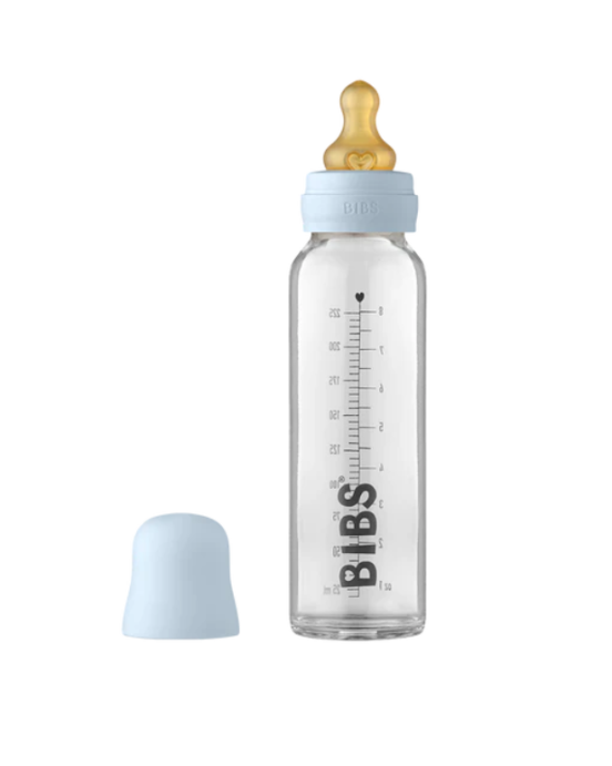 Bibs ολοκληρωμένο σετ μπιμπερό 225ml latex baby blue 5014231
