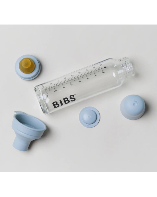 Bibs ολοκληρωμένο σετ μπιμπερό 225ml latex baby blue 5014231