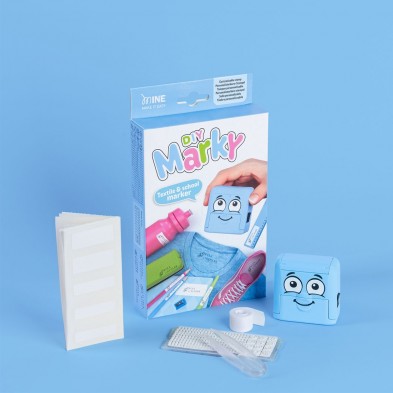 COLOP Arts & Crafts Σφραγίδα Υφασμάτων & τάπερ DIY Marky - Blue COL-168346
