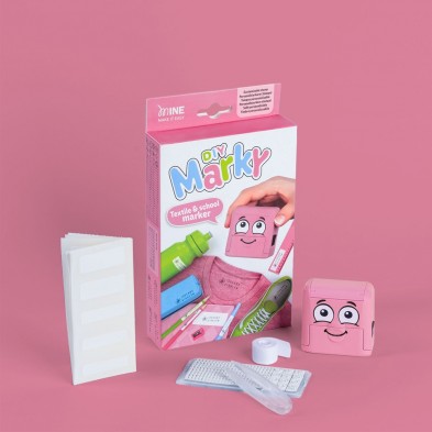 COLOP Arts & Crafts Σφραγίδα Υφασμάτων & τάπερ DIY Marky  - Pink COL-168350