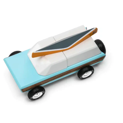 Candylab Americana ξύλινο μαγνητικό τζιπ με κανό Pioneer Classic CL008287