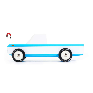 Candylab Americana Ξύλινο Όχημα με Καρότσα Longhorn Blue (Λευκό-Γαλάζιο) BG-6-2619