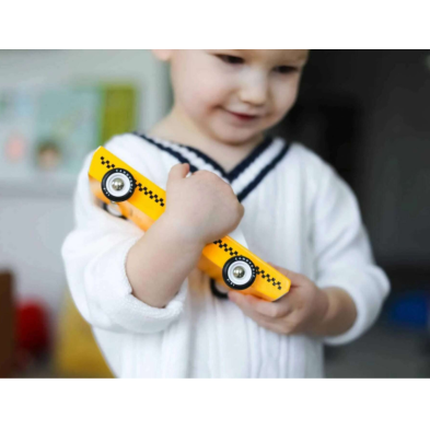 Candylab Americana Ξύλινο Ταξί Candycab (Κίτρινο) BG-6-2717