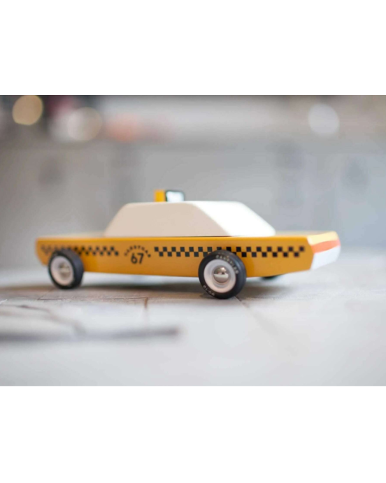 Candylab Americana Ξύλινο Ταξί Candycab (Κίτρινο) BG-6-2717
