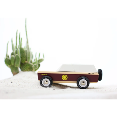 CandyLab Candycar Ξύλινο Sheriff Truck MB02983