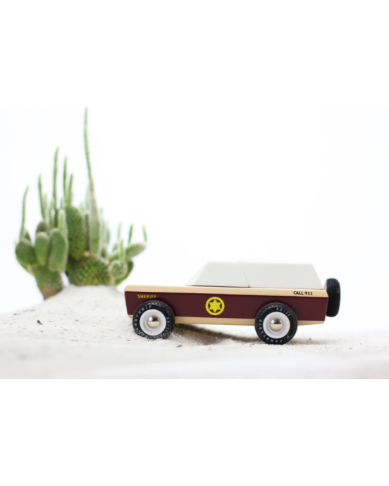 CandyLab Candycar Ξύλινο Sheriff Truck MB02983