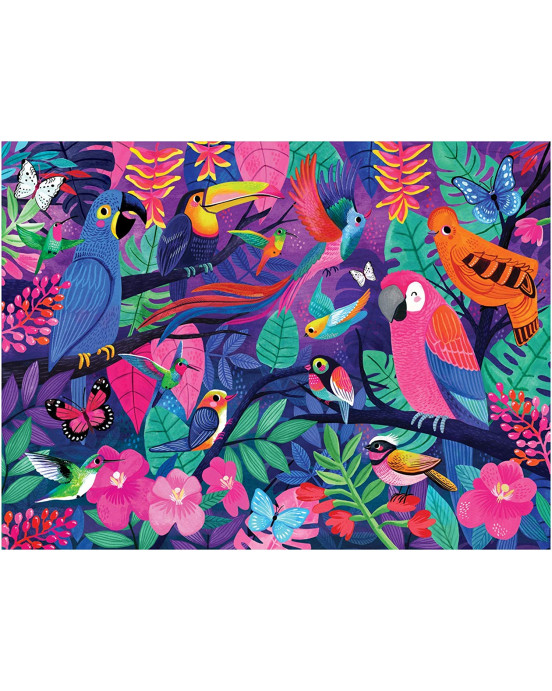 CROCODILE CREEK Puzzle Paradise Birds -500-Κομματιών BER-3828860