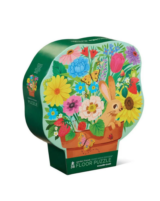 Crocodile Creek Παζλ δαπέδου 36 κομματιών Φίλοι του Κήπου BER-3840785