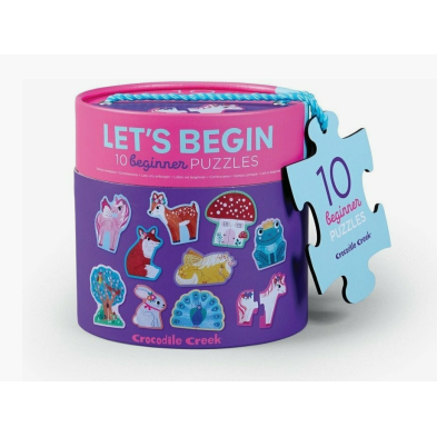 Crocodile Creek Σετ 10 παζλ 2 τεμαχίων Μονόκεροι  BER-3829524