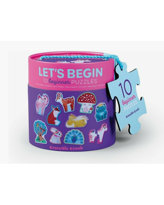 Crocodile Creek Σετ 10 παζλ 2 τεμαχίων Μονόκεροι  BER-3829524