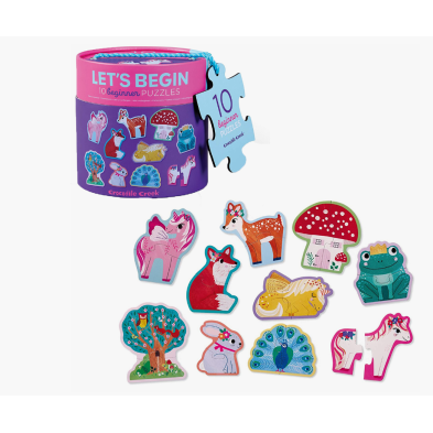 Crocodile Creek Σετ 10 παζλ 2 τεμαχίων Μονόκεροι  BER-3829524