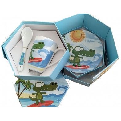 Cryspo Trio  Παιδικό Σερβίτσιο Surf σετ 5 τεμ.  Surf  28002290