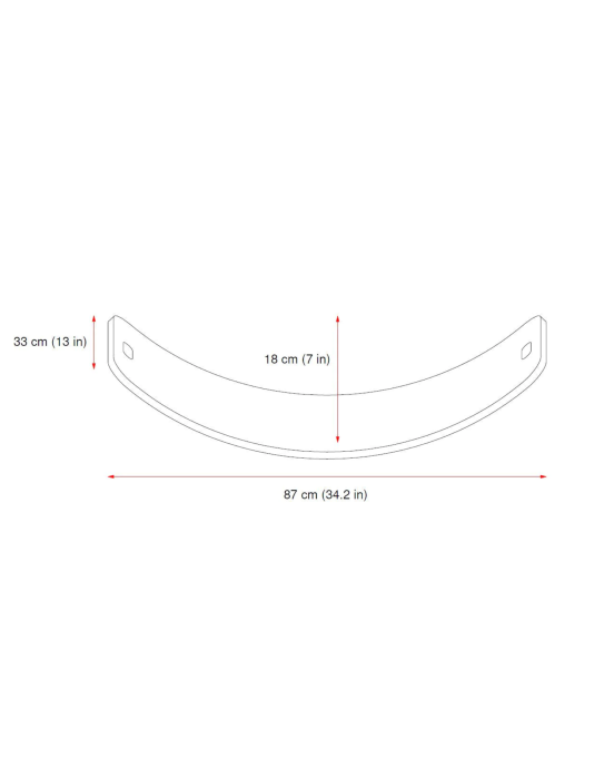 Curve Lab Ξύλινη Σανίδα Ισορροπίας Perfect Arc  CURLK-02