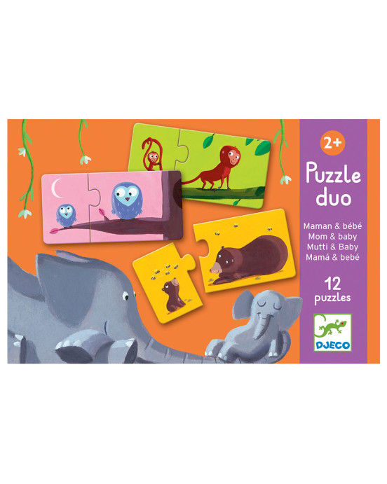 Djeco Πάζλ μαμά και παιδί  08157