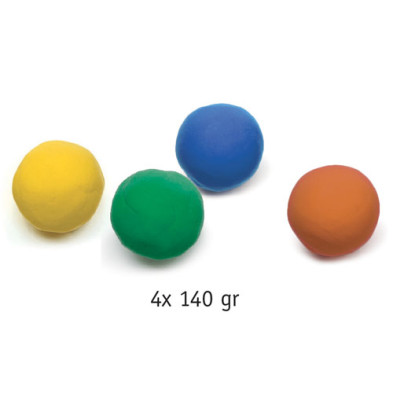 Djeco 4 Πλαστοζυμαράκια 'Πλαστελίνη - Φυσικά χρώματα' 09027