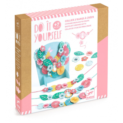Djeco DIY Φτιάχνω κολιέ με σταντ παρουσίασης 07994