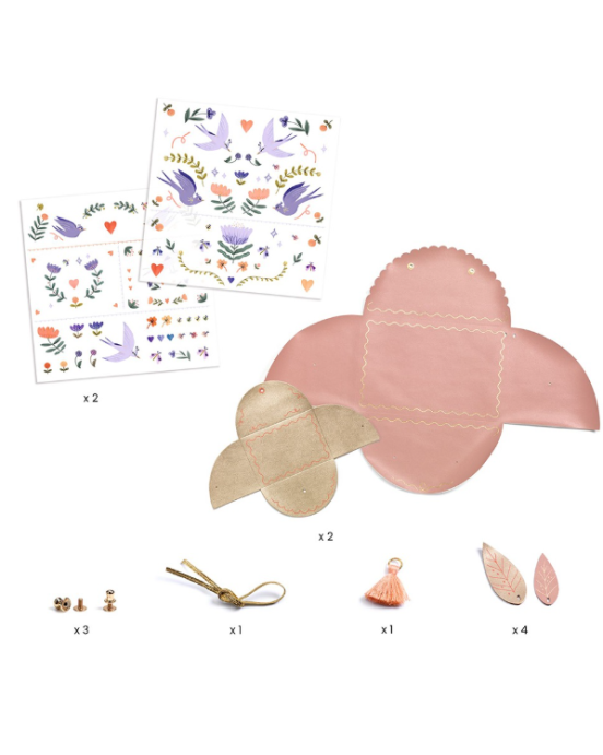 Djeco DIY Φτιάχνω τα δικά μου πορτοφόλια 07976