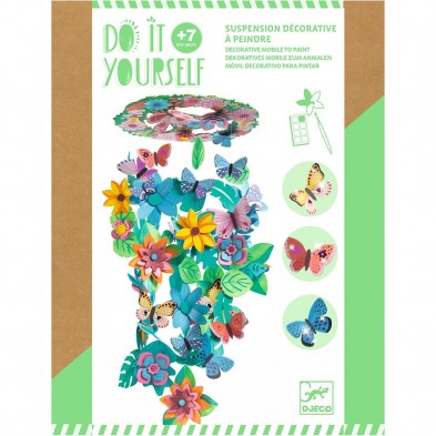 Djeco DIY Φτιάχνω & χρωματίζω μόμπιλε Άνοιξη 07992