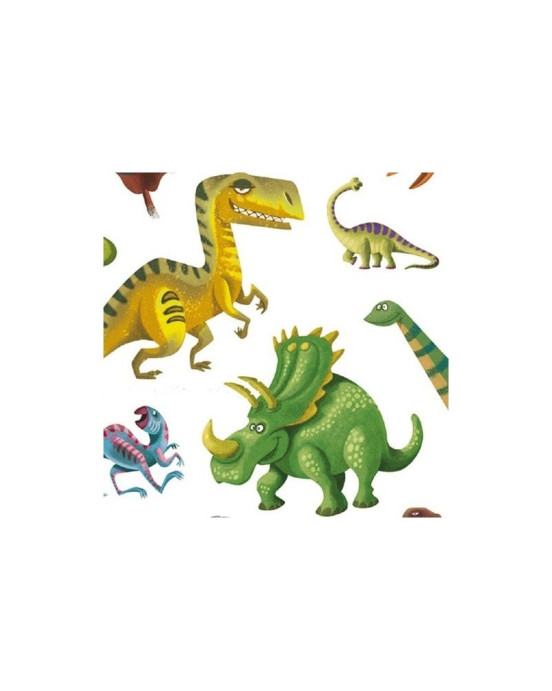 Djeco 160 Αυτοκόλλητα σε 4 καρτέλες 'Δεινόσαυροι' 08843
