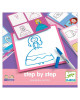 Djeco Ζωγραφική βήμα-βήμα 'Πριγκίπισσα Ζοζεφίν' 08320