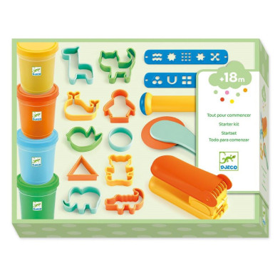 Djeco Σετ από 4 Πλαστοζυμαράκια και 15 Εργαλεία 09020