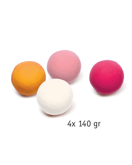 Djeco 4 Πλαστοζυμαράκια 'Πλαστελίνη - Παστέλ χρώματα'09026