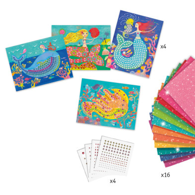 Djeco Κατασκευή Μωσαϊκό 'Γοργόνα' 09423