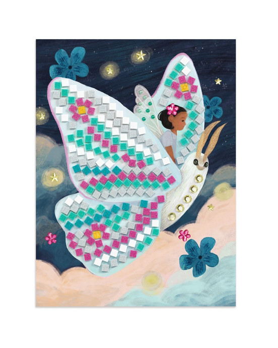 Djeco Κατασκευή μωσαϊκό με γκλίτερ 'Μονόκερος' 09426