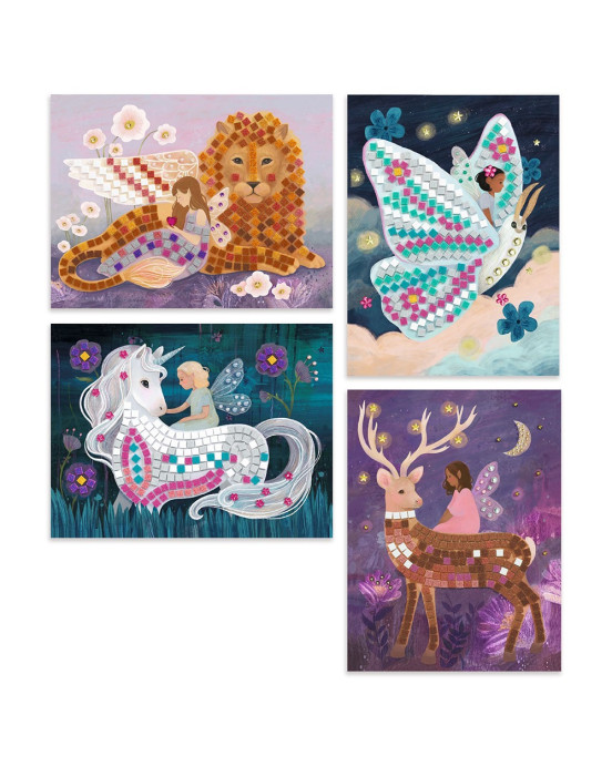 Djeco Κατασκευή μωσαϊκό με γκλίτερ 'Μονόκερος' 09426