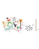 Djeco Κατασκευάζω μαριονέτες 'Νεράιδες'  09654