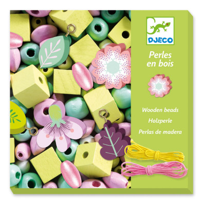 Djeco Κατασκευές Ξύλινων Κοσμημάτων 'Λουλούδια'  09808