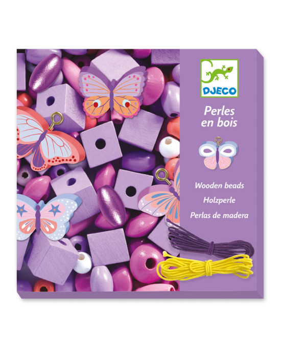 Djeco Κατασκευές Ξύλινων Κοσμημάτων 'Πεταλούδες'  09810