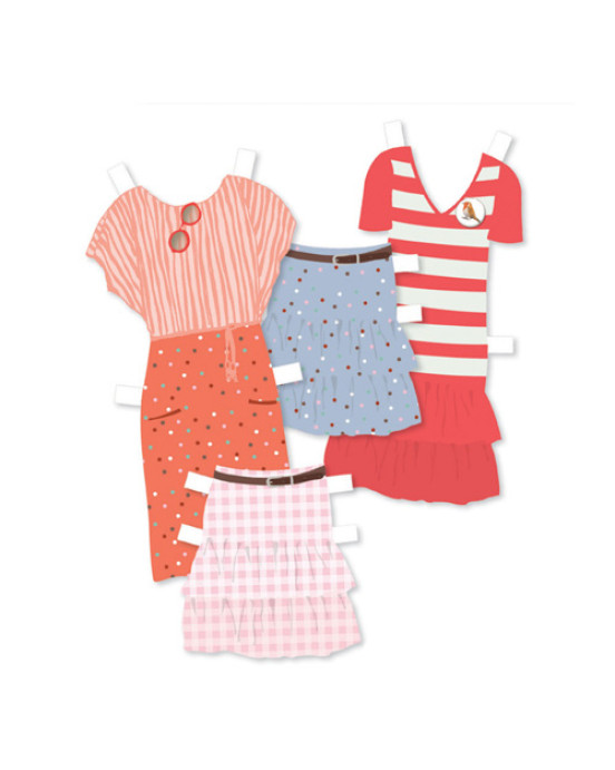 Djeco Ντουλάπα κοριτσιών - 'Ντύνω κορίτσια με ρούχα και αξεσουάρ'  09825