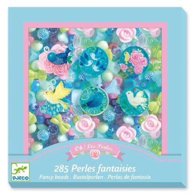 Djeco κατασκευή κοσμημάτων με διάφορες χάντρες 'Πουλάκια' 09856