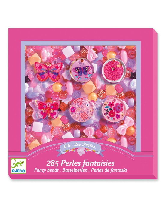 Djeco κατασκευή κοσμημάτων με διάφορες χάντρες 'Πεταλούδες' 09857