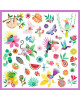 Djeco 160 Αυτοκόλλητα σε 4 καρτέλες 'Παράδεισος' 09271