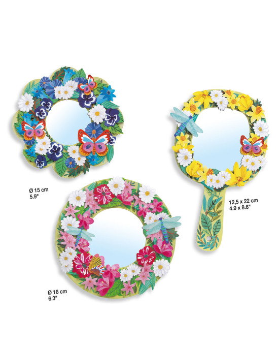 Djeco DIY Φτιάχνω Καθρέφτες με λουλούδια  07908